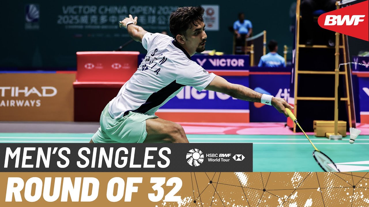 VICTOR China Open 2025 | Li Shi Feng (CHN) [5] vs. Lakshya Sen (IND) | R32