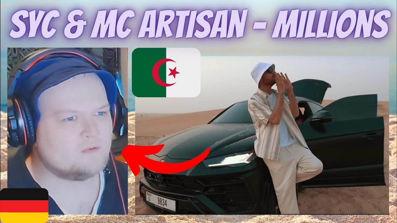 GERMAN Rapper reacts | 🇩🇿 Syc - Millions ft. Mc Artisan