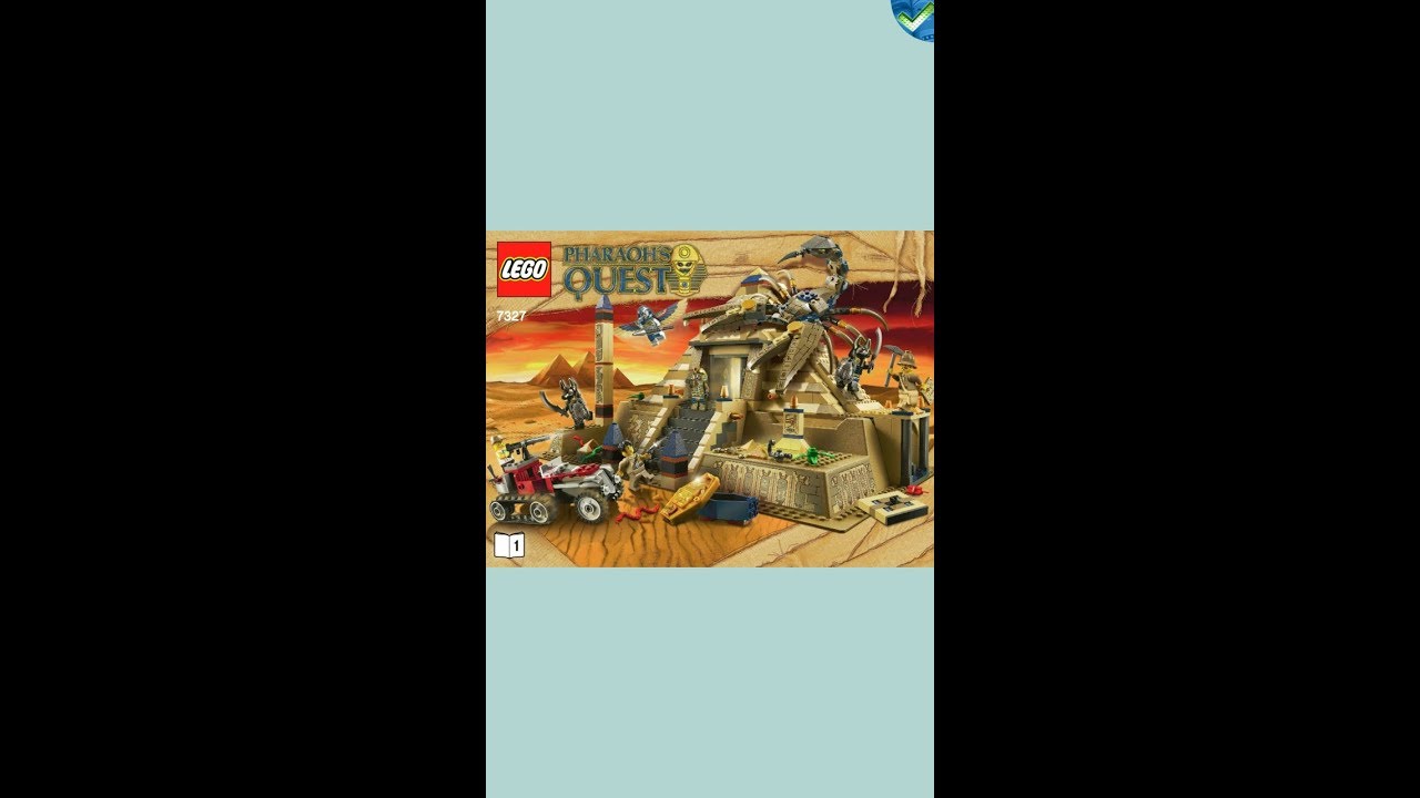 7327 Scorpion Pyramid LEGO&reg; Adventurers Manual at the Brickmanuals LEGO&reg; Instruction Archive
