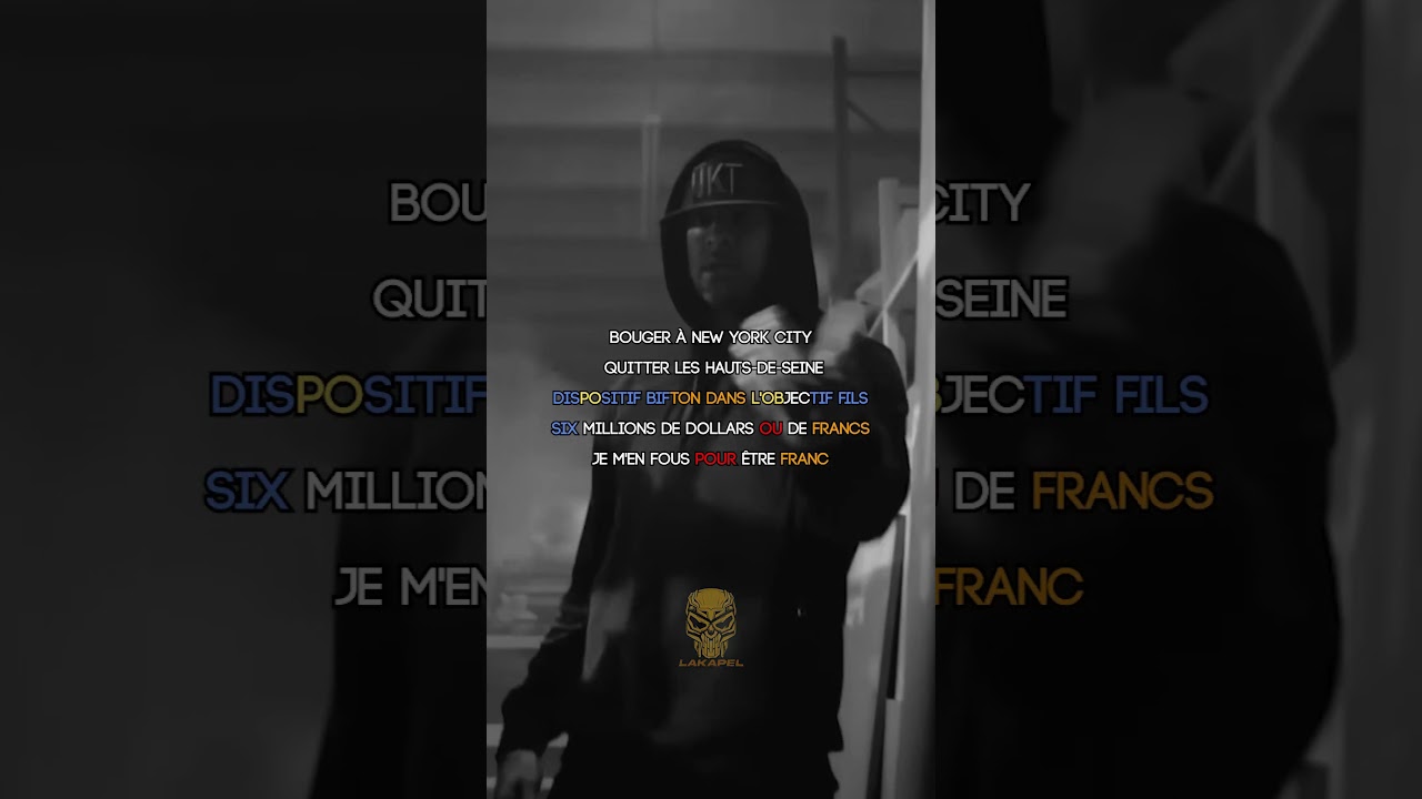 Sch&eacute;mas de rimes Booba - Hommes de l&rsquo;ombre