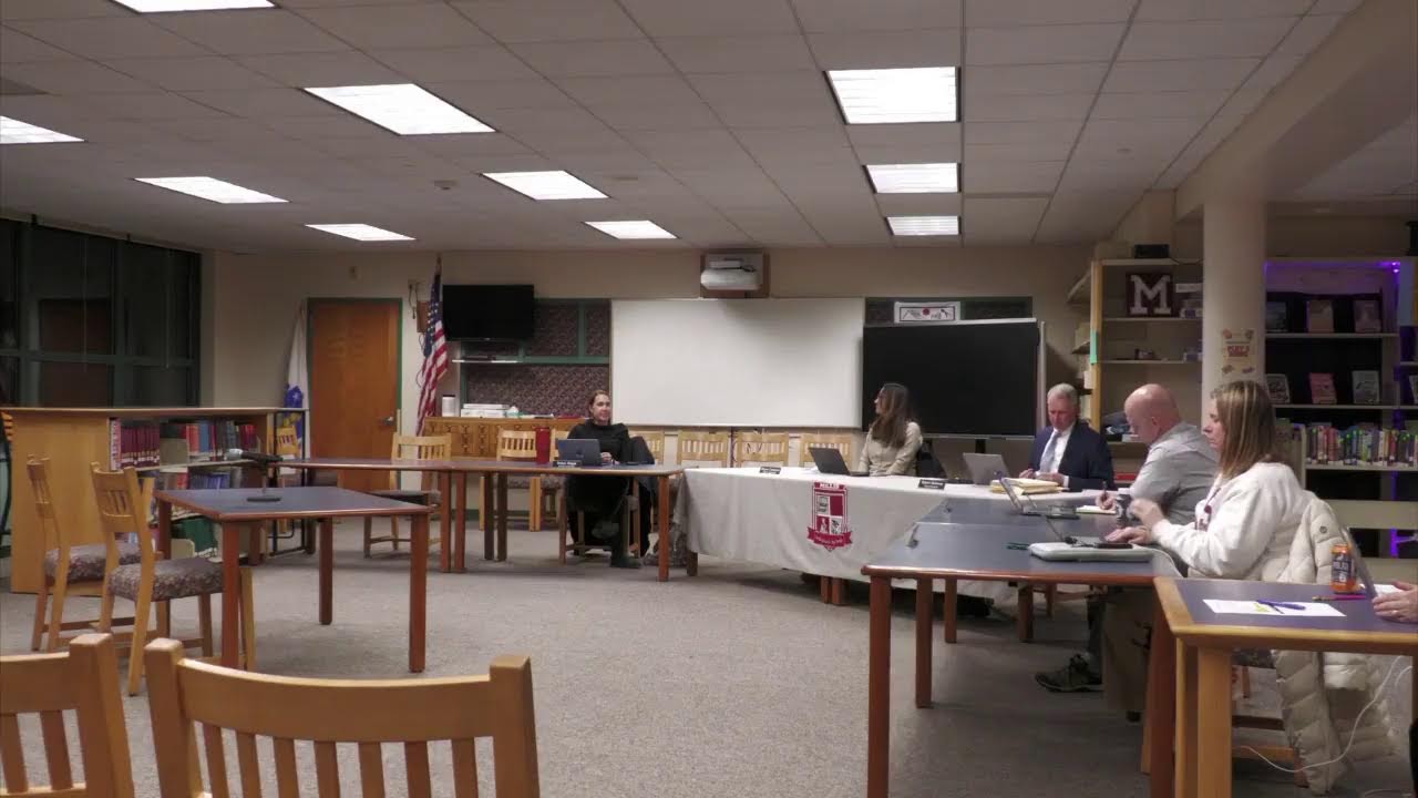 Millis School Committee 1/20/2026