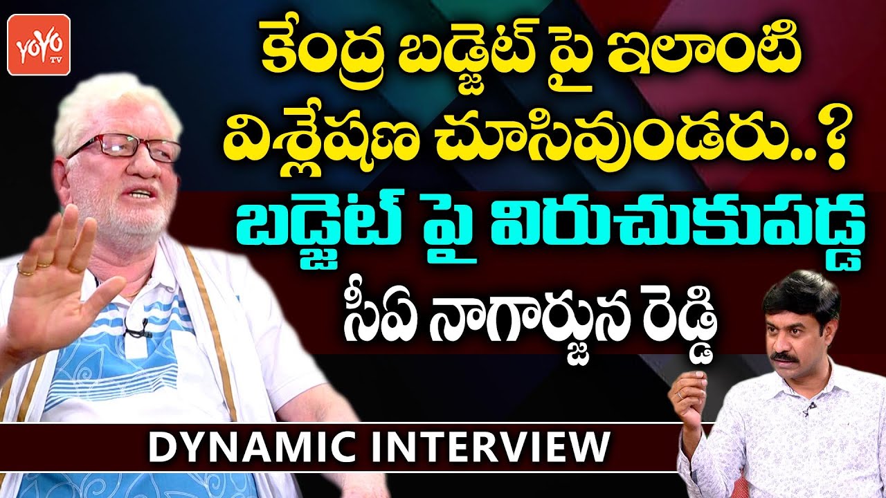 CA Nagarjuna Reddy Dynamic Interview On Union Budget 2021-22 | Analysis on Union Budget 2021 |YOYOTV