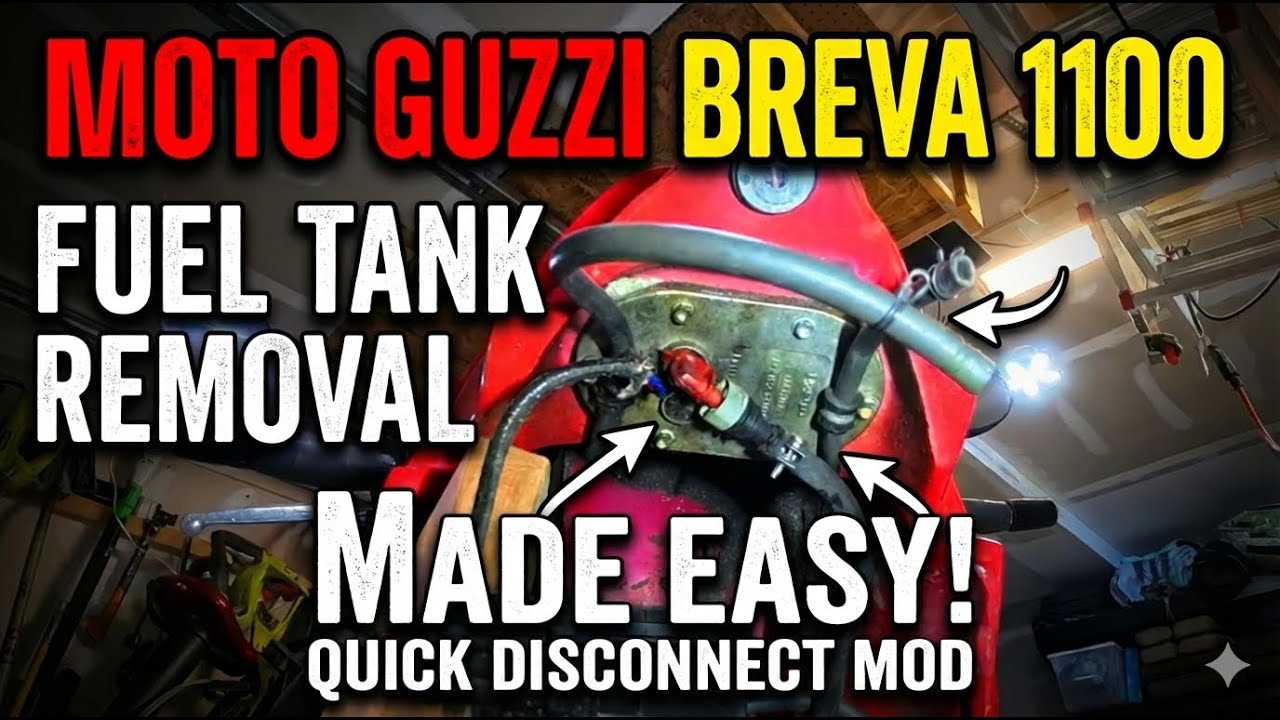 Quick Mod - Moto Guzzi Breva Fuel Tank