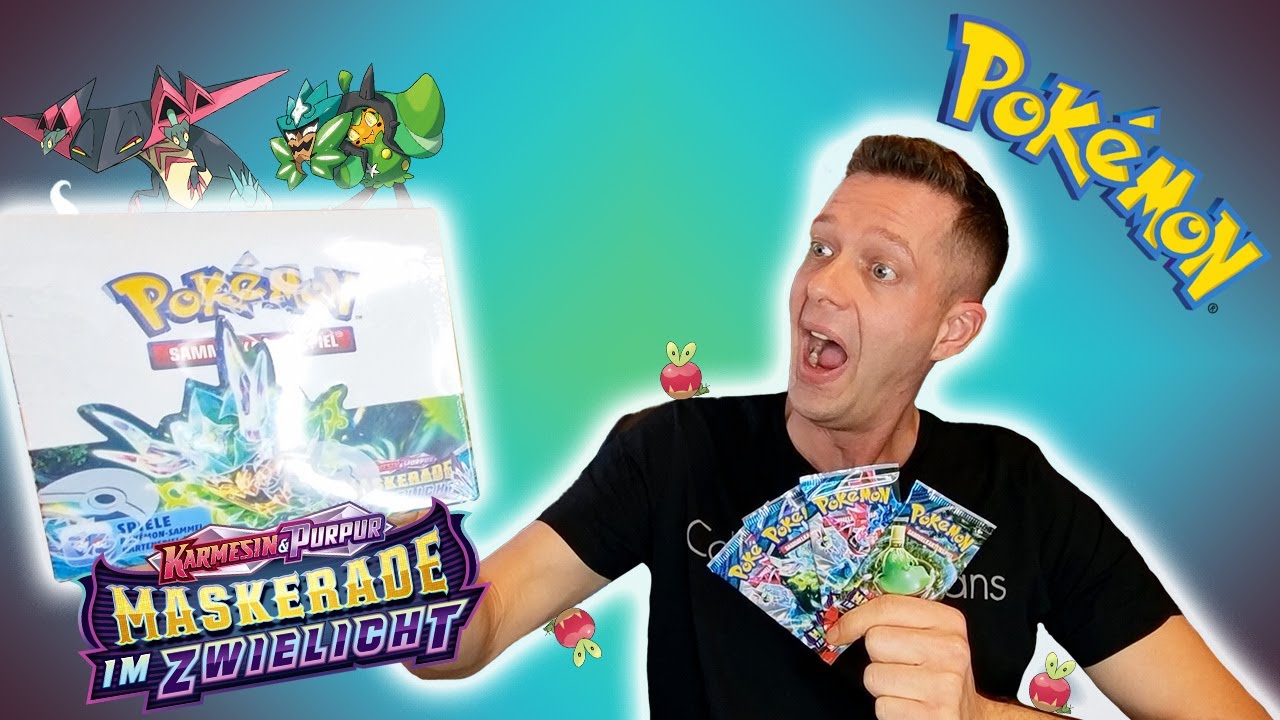 Wir öffnen ein GANZES Display Maskerade im Zwielicht | Pokemon Booster opening