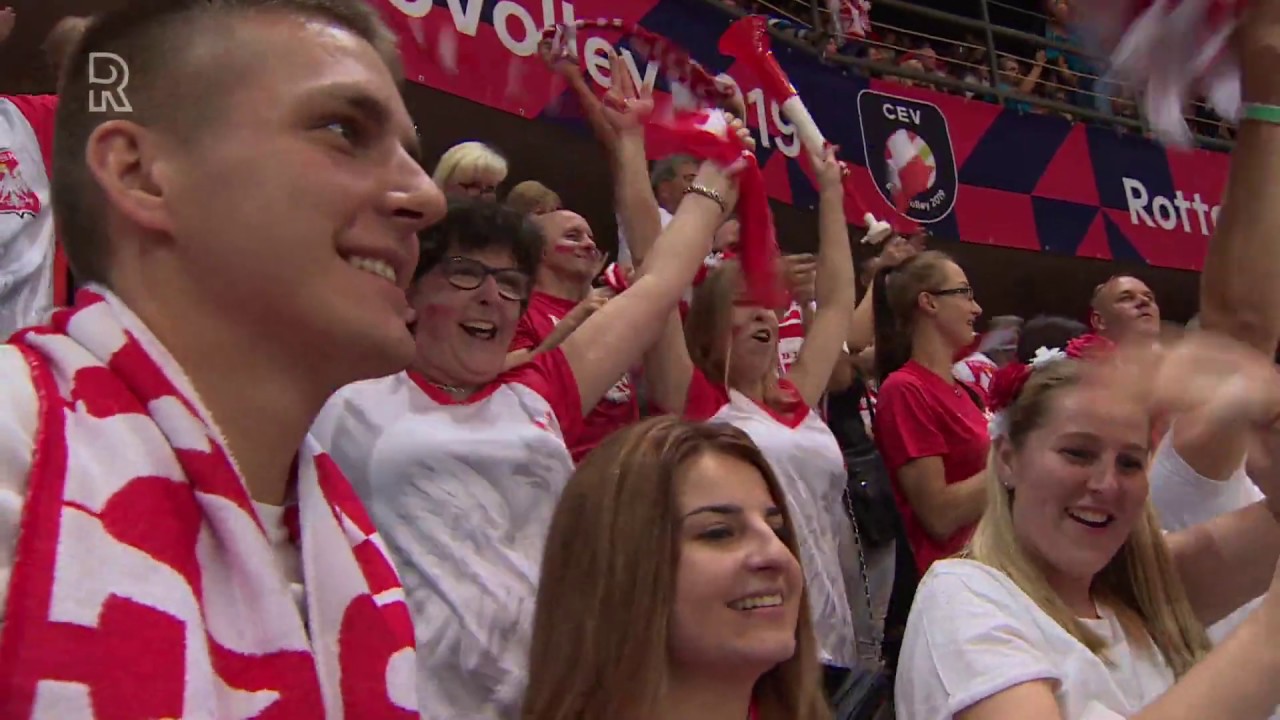 Ahoy was van Polen tijdens EK volleybal