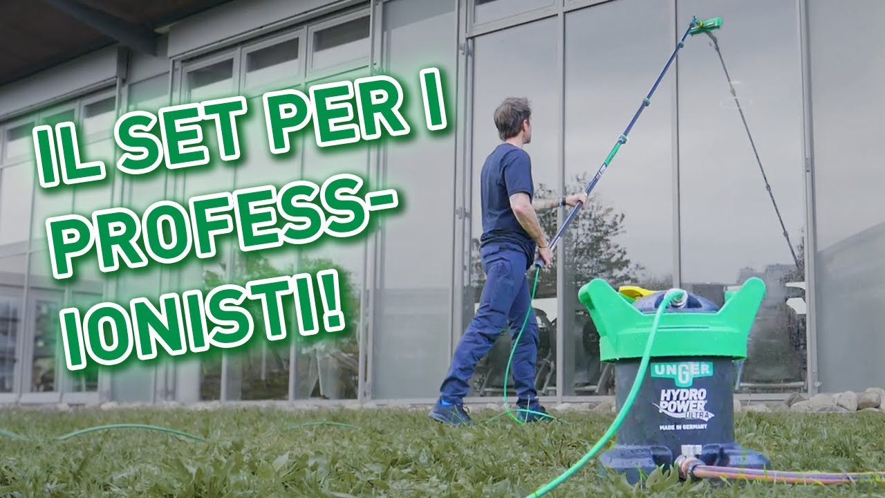 L'eccellente base di partenza per la moderna pulizia dei vetri