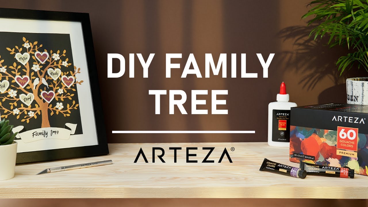 How to Make Your Own Family Tree (Easy DIY Tutorial)