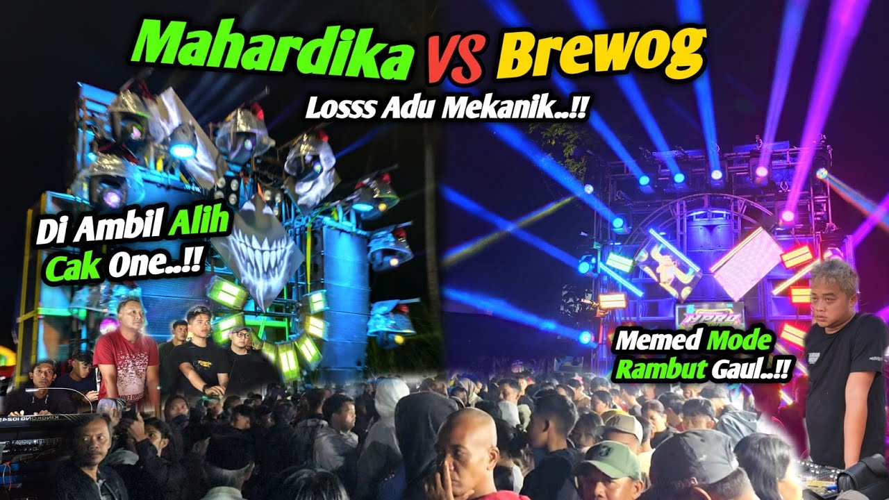 Mahardika Pro Di Ambil Alih Cak One..!! Mahardika Pro vs Brewog Lanjut Battle Lebih Los Losan..!!