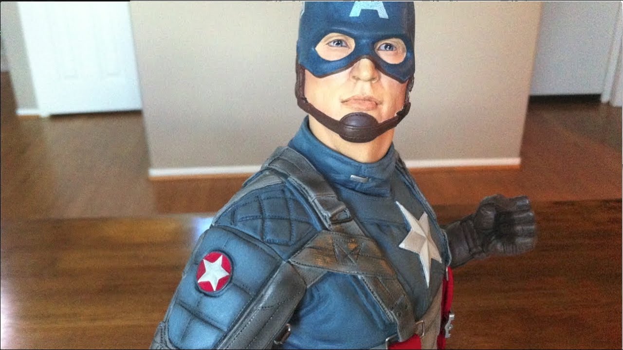 Captain America Premium Format Statue Unboxing by Sideshow Collectibles