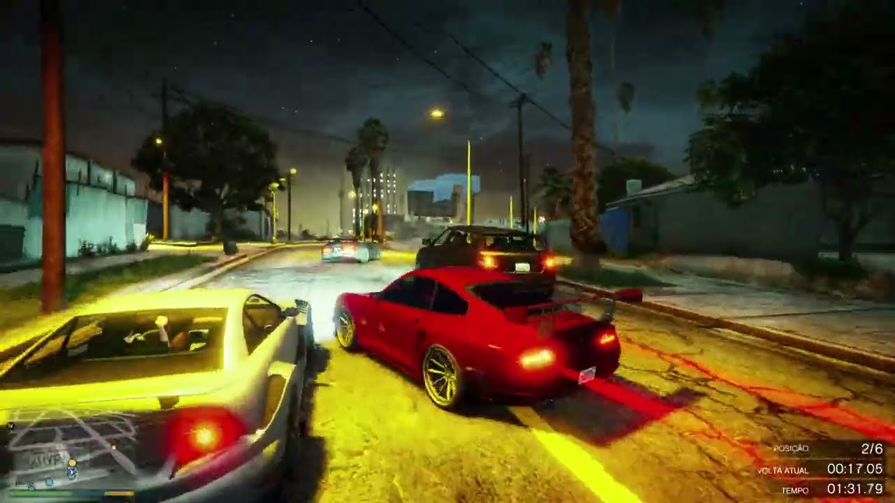 GTAV Corrida de Rua - South Los Santos Gameplay PS5 GTA5