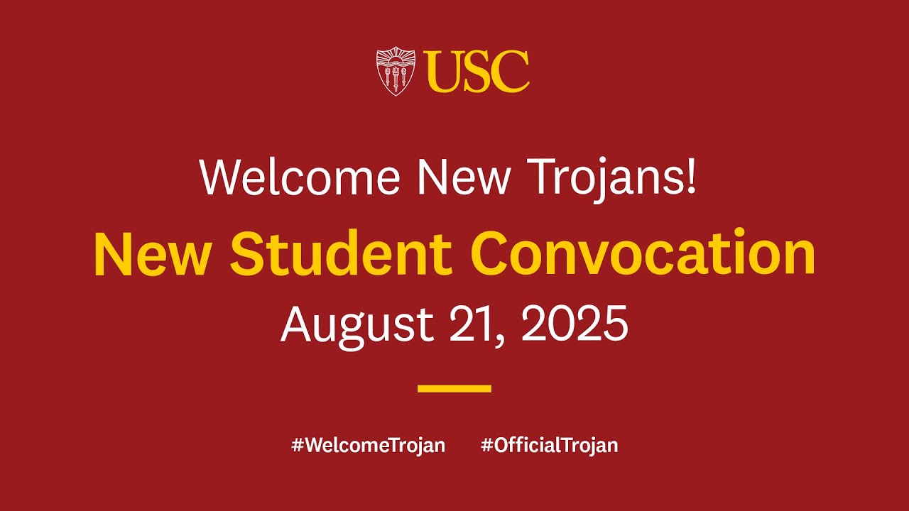 USC Fall New Student Convocation 2025