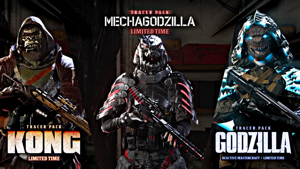 All Limited Time Godzilla Vs Kong Bundles (Showcase) - Call Of Duty Vanguard/Warzone