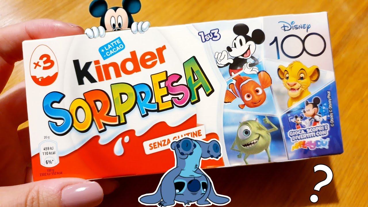 DISNEY 100 Ovetti KINDER Sorpresa!!!