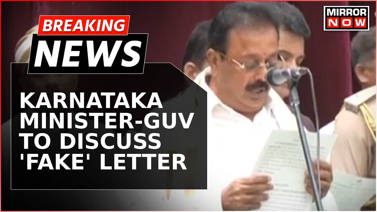Breaking News | Karnataka Agriculture Minister To Meet Governor Over Alleged 'Fake' Bribe Letter