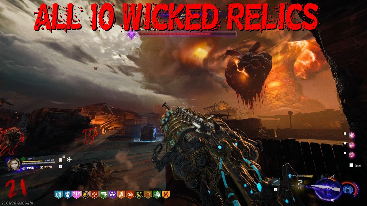 [REDO] All 10 Wicked Relics Run Clear on Paradox Junction! | Aether Ruler 2.0 | BO7 Zombies