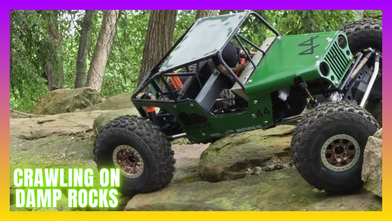 Indiana RC crawlers June WeRcRock event course 1