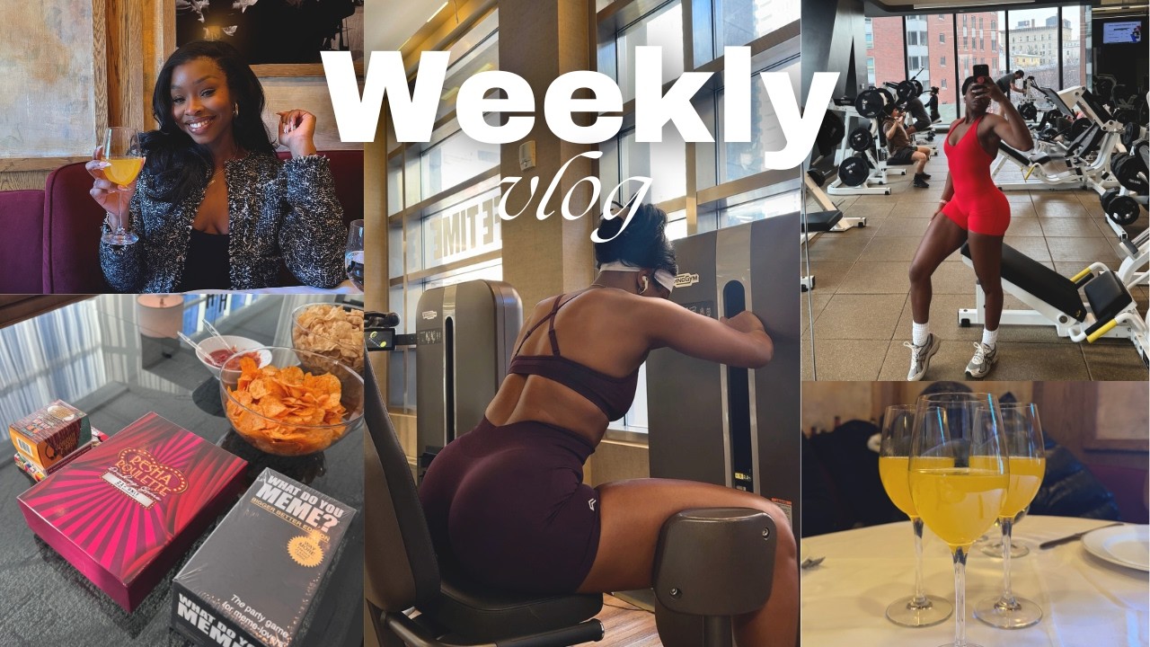 WEEKLY VLOG | perfume making, life of a personal trainer, workout routine, Super Bowl party
