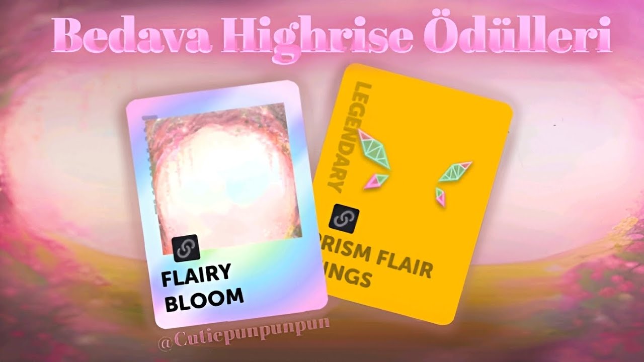 ‼️SÜRESİ DOLDU‼️Highrise bedava arkaplan & kanatlar nasıl alınır?