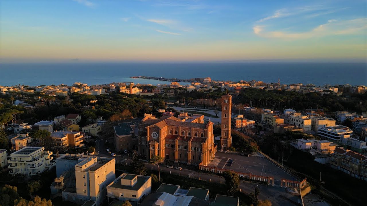 Anzio Basilica di Santa Teresa DJI MINI 3 PRO (4k)