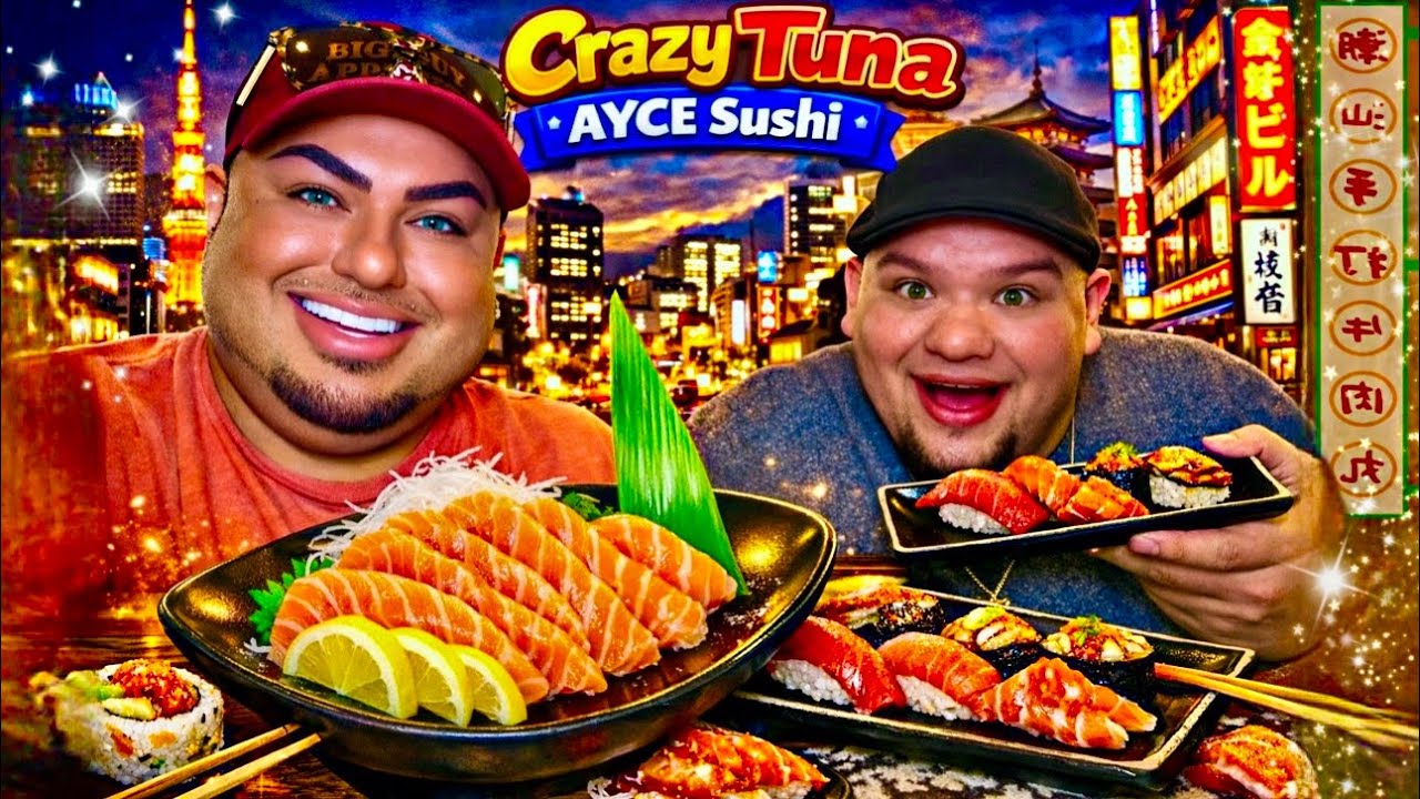 CRAZY TUNA • AYCE SUSHI in Chandler, AZ. • w/ @JeremyInTheHouse