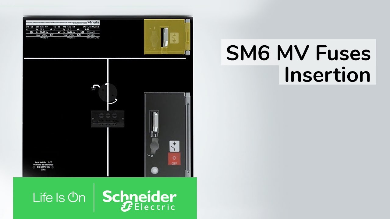 SM6 MV Fuses Insertion