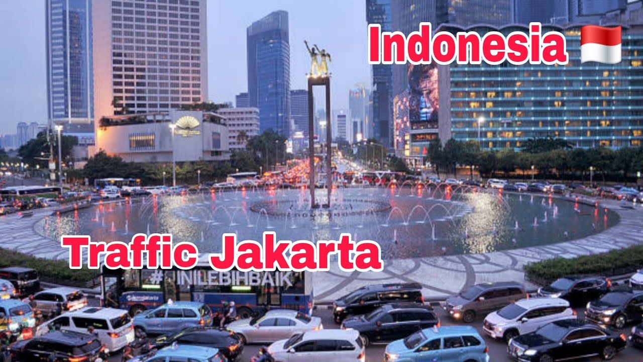 Jakarta Traffic Jam, Is One of the Worst in the World⁉️|| Walking Santai