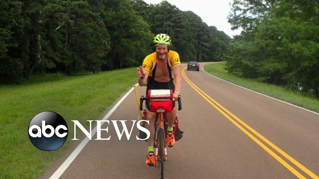 A father cycled 1,400 miles for a cause