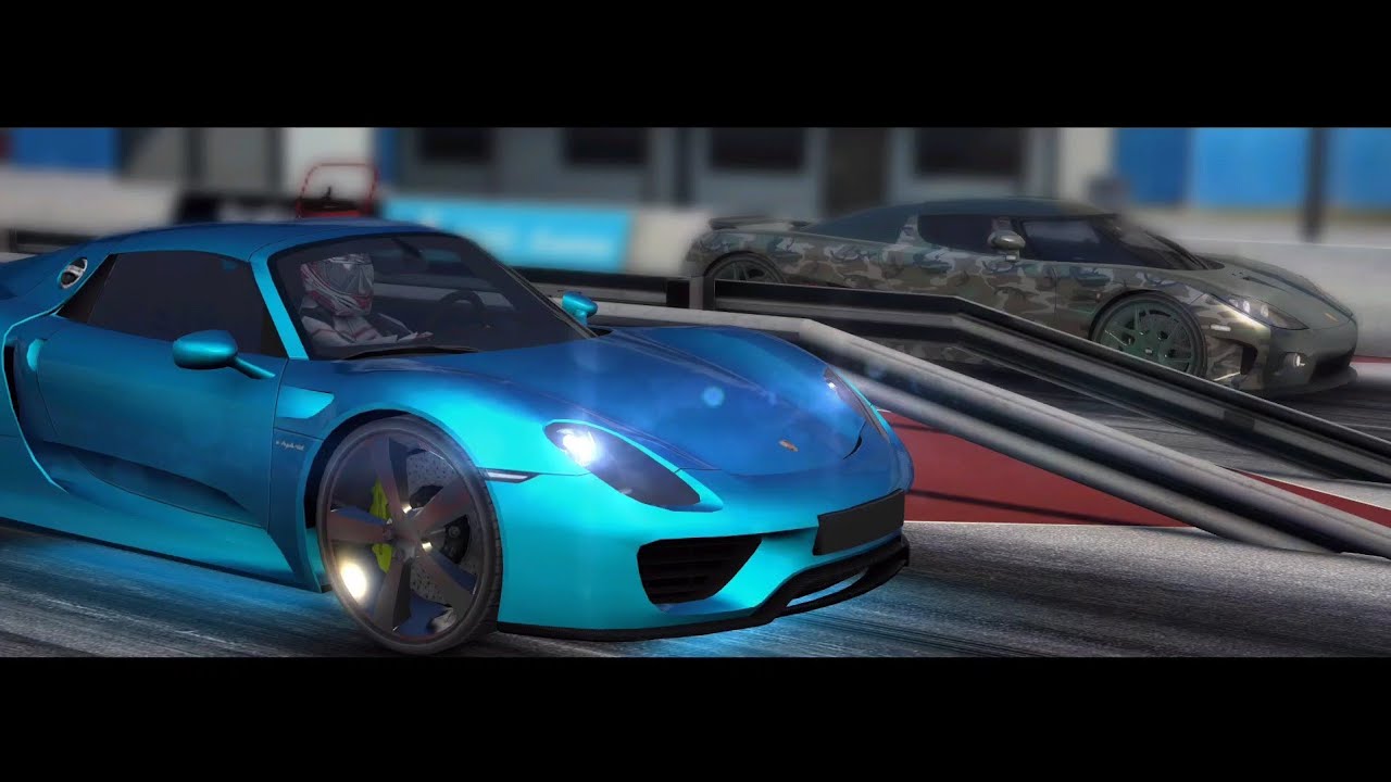 Porsche 918 Spyder (340cogs) 1 Mile Top Speed (410kmh) - Nitro Nation