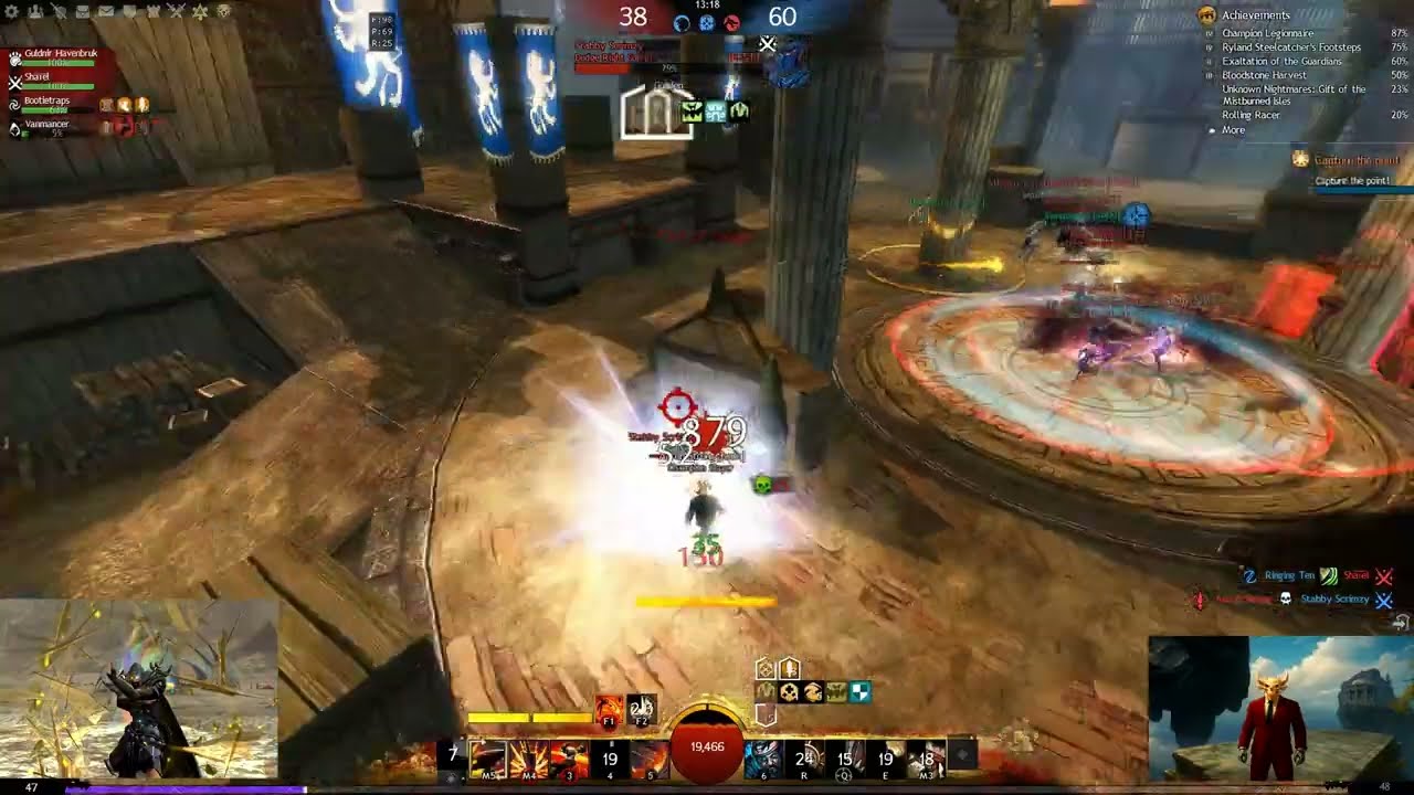 GW2 - Warrior, it's your time! Break the spell. Insane Comeback! Ranked PVP