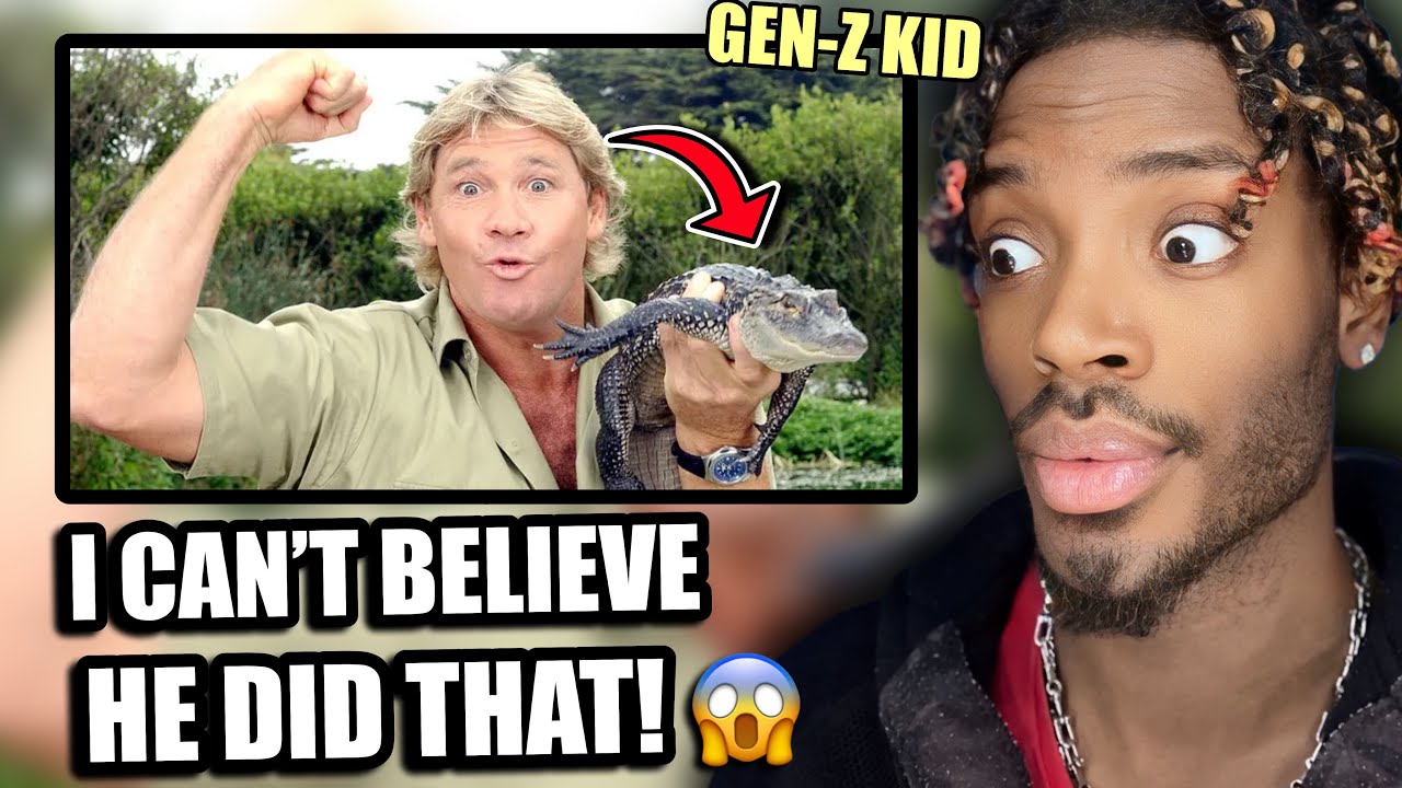 GEN Z KID FIRST TIME Reacting To STEVE ERWIN Things NOBODY KNEW About! (I'm SPEECHLESS!)
