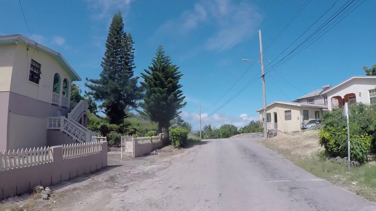 La Barbade Route vers Batsheba, Gopro / Barbados Road to Batsheba, Gopro