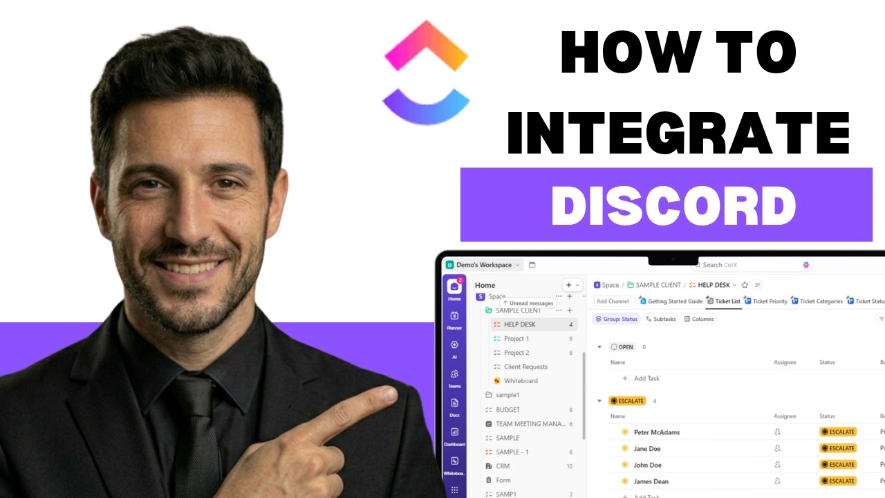 Как интегрировать Discord с ClickUp (полное руководство 2026)