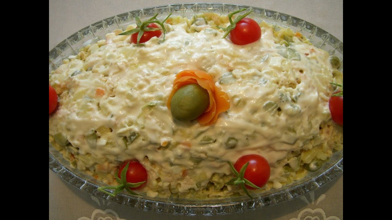 سالاد الویه Olivier Salad | Salad Olovieh