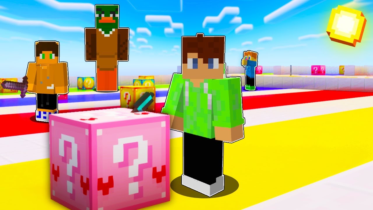 MEST Kaotiske LUCKYBLOCK RACE