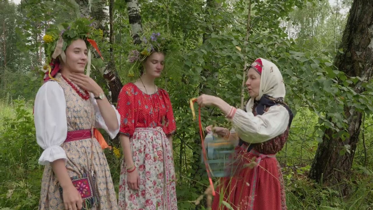 Сундук традиций. Троица. Кумление