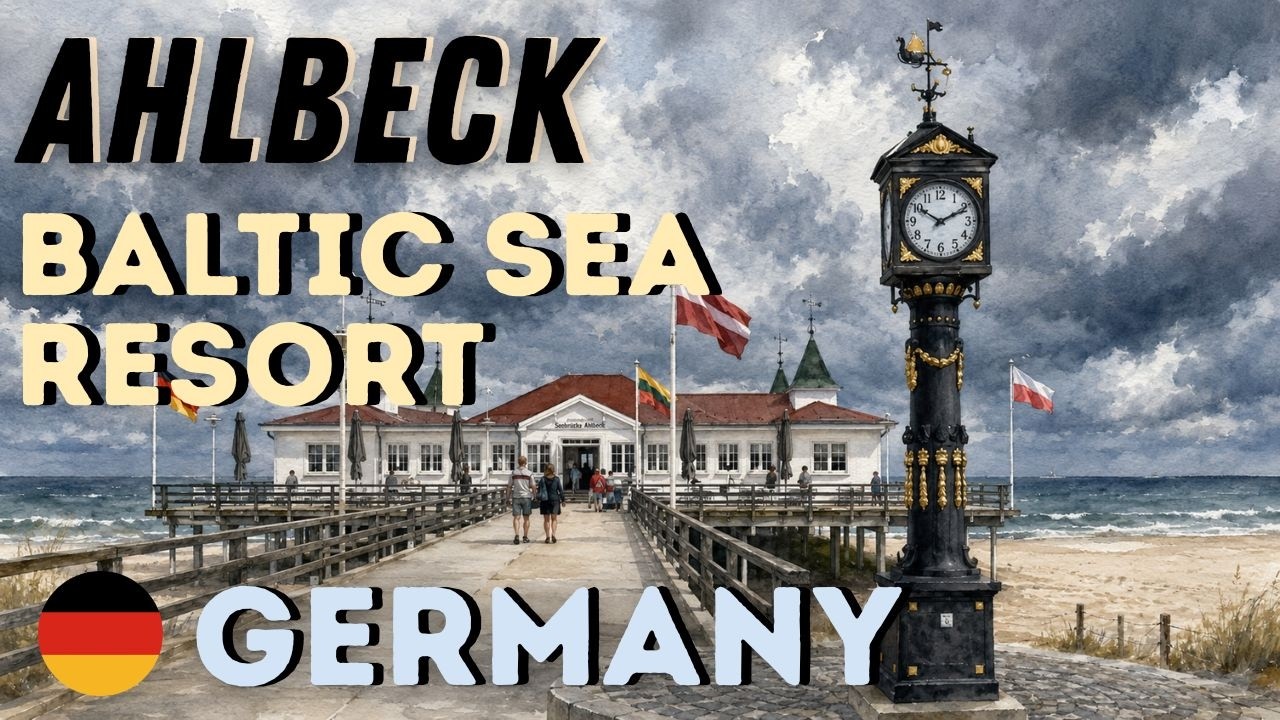 Molo Ahlbeck i kurort nad Morzem Bałtyckim 🌊 - Wycieczka piesza - Niemcy 🇩🇪