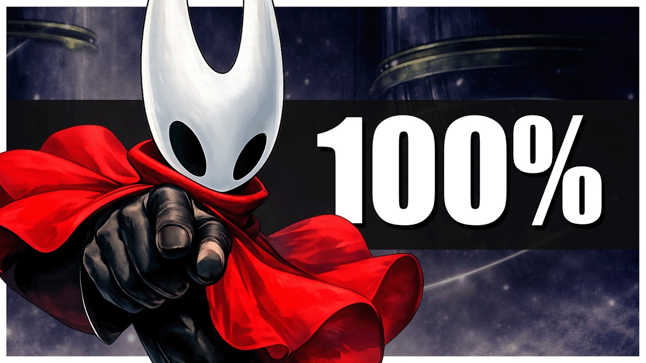 🔴Fazer 100% em Hollow Knight Silksong é mais DÍFICIL do que em Hollow Knight?