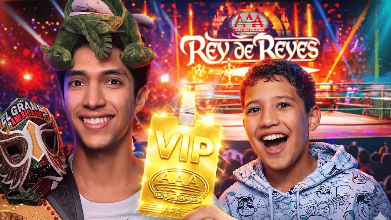 ¡Compré una experiencia VIP AAA/WWE de 10,000!