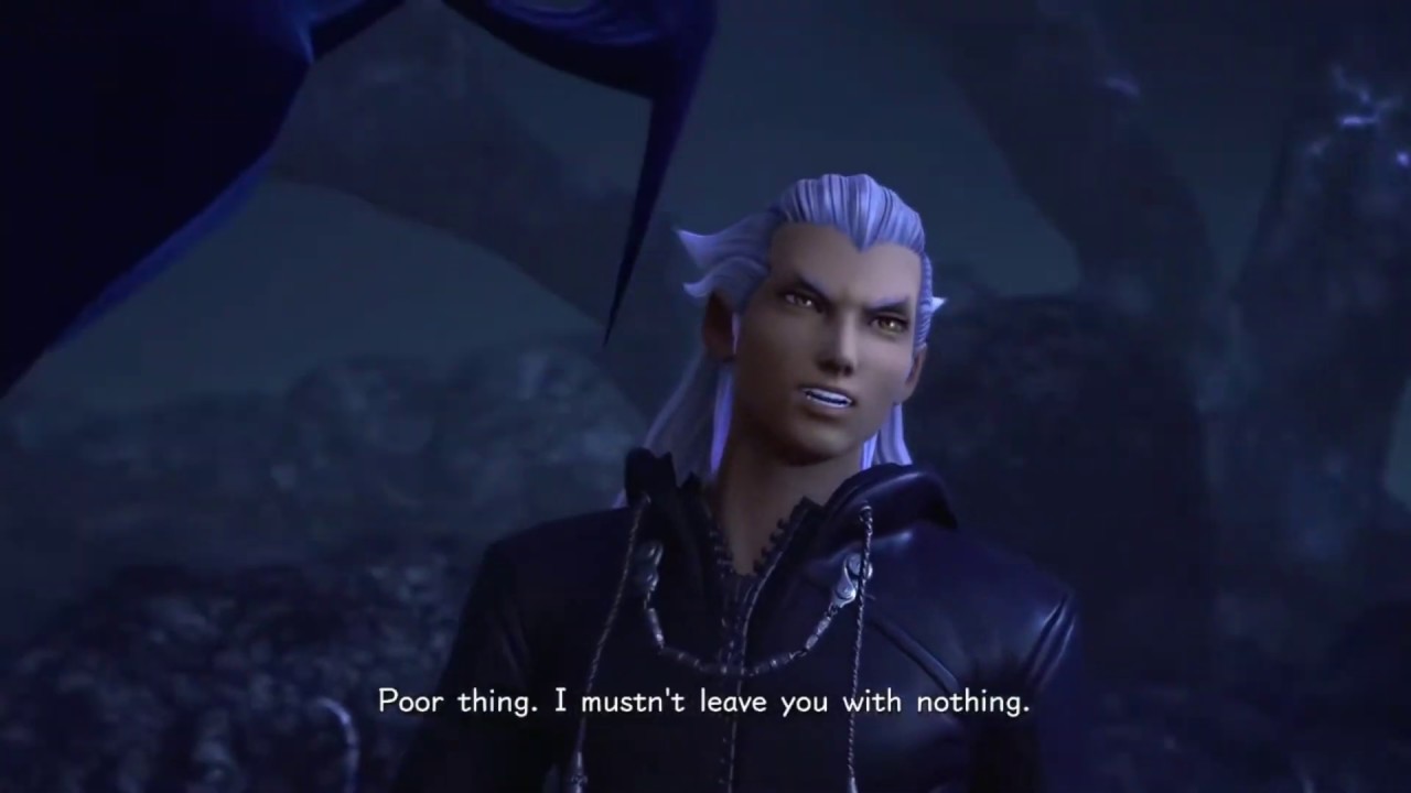 ANSEM VS AQUA AND ANSEM THE WISE - KH 3 CUTSCENE