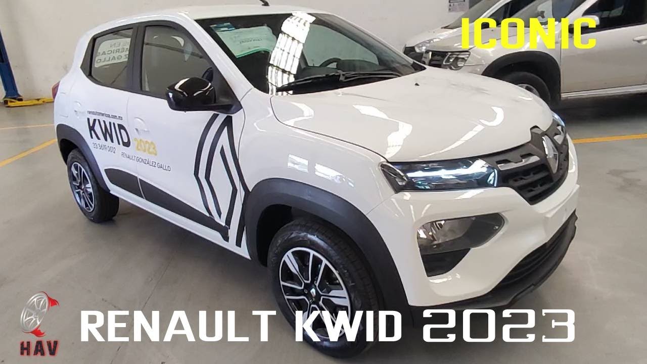 Renault Kwid 2023 VERSION ICONIC. (PRACTICO, COMODO, FUNCIONAL Y ECONOMICO)