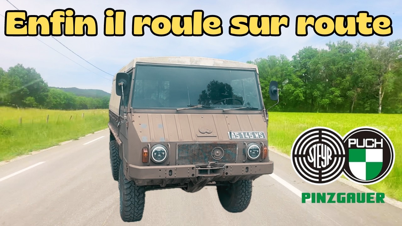 Mon Pinzgauer sur la Route 