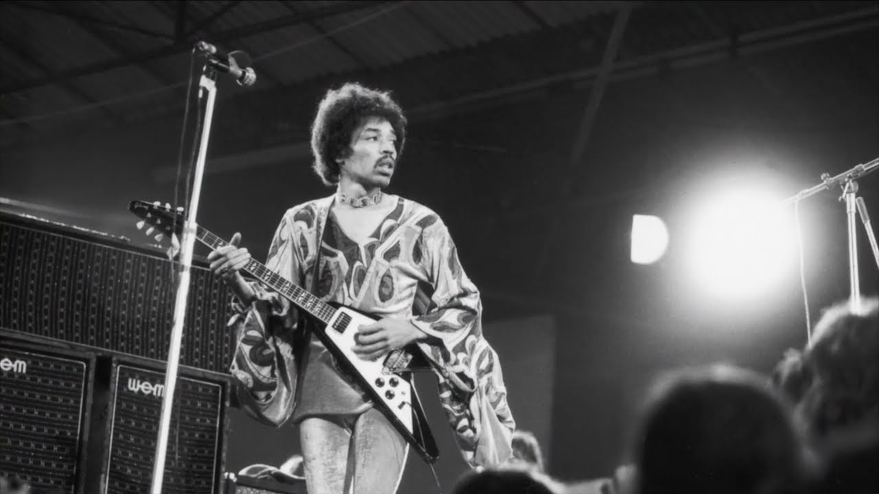 Jimi Hendrix's 1969 Flying V & 1967 SG Custom Signature Guitars | Gibson Honors Jimi Hendrix