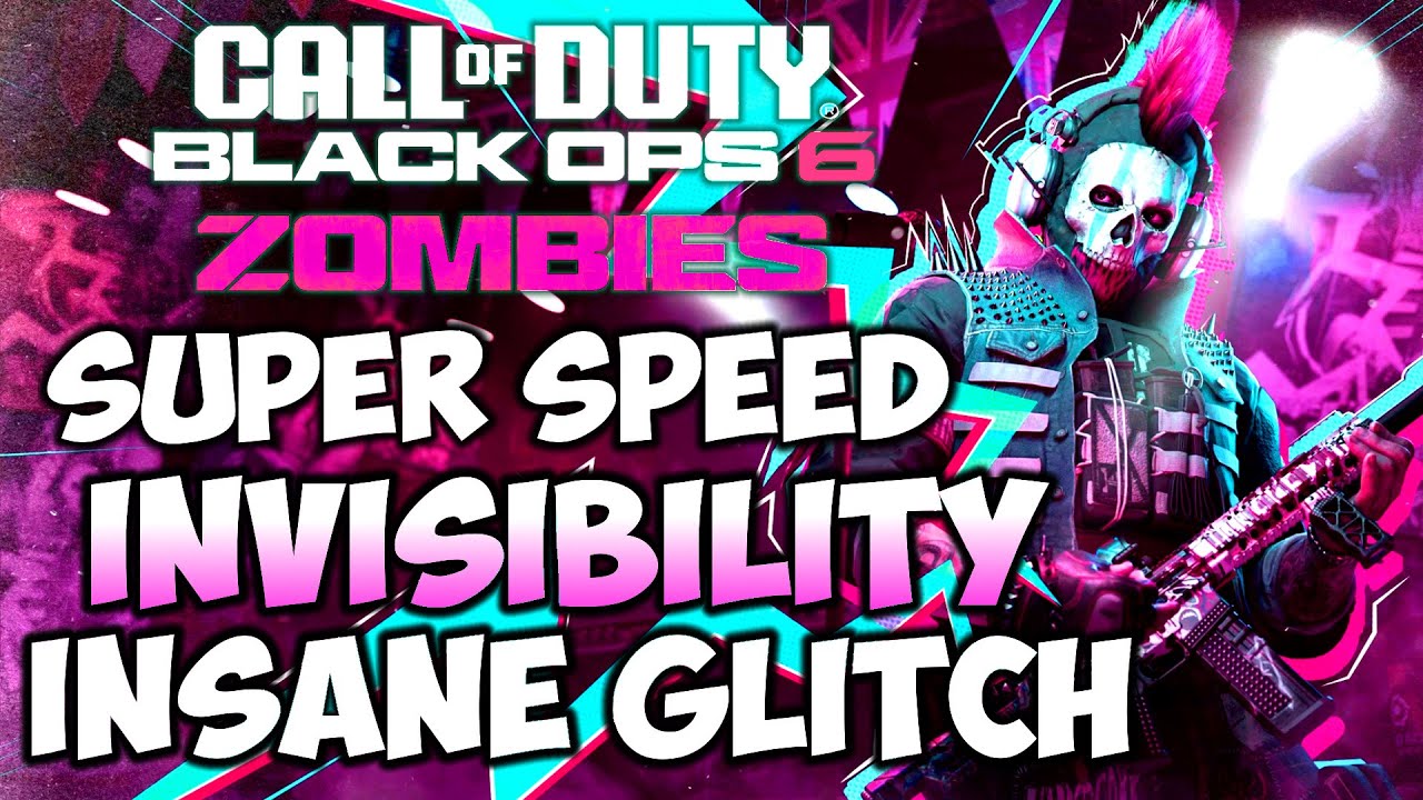 BO6 Zombies Glitches: Super Speed & Invisibility Glitch