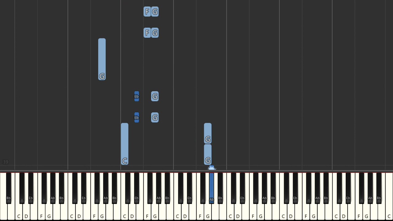 The Specials Ghost Town - Synthesia Piano