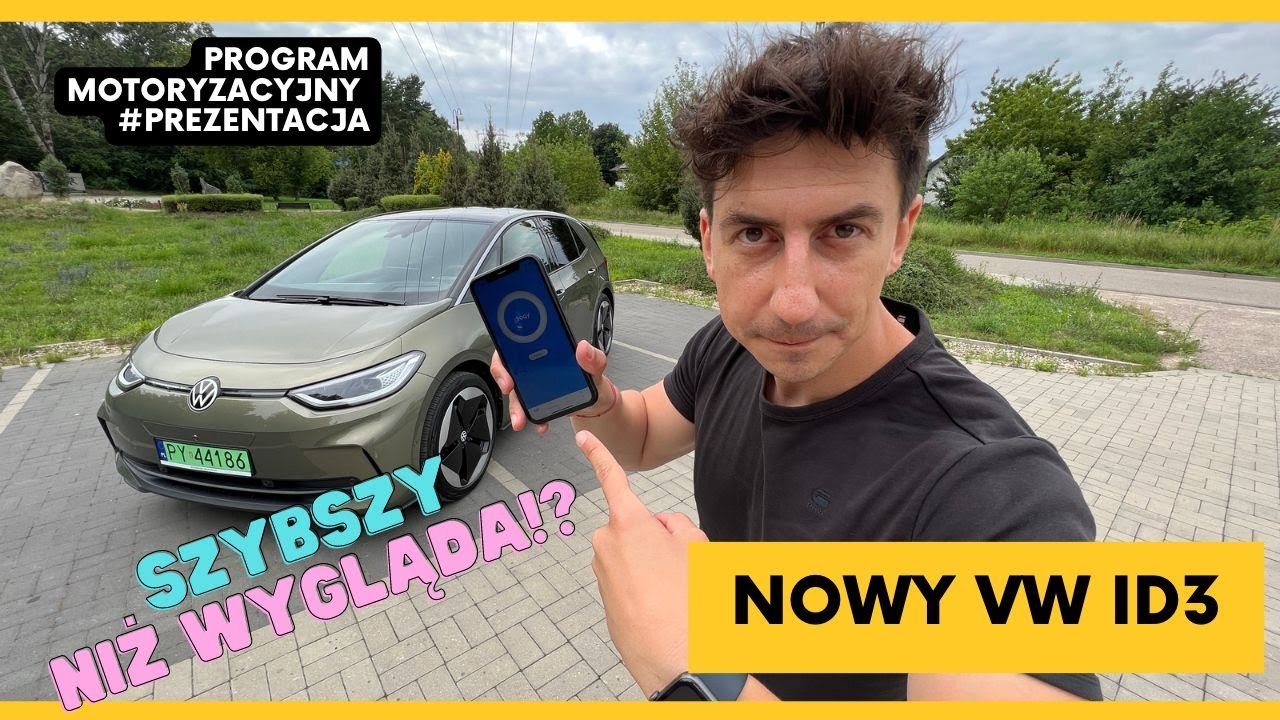 NOWY VOLKSWAGEN ID3! Zmierzyłem, posłuchałem i... oddałem. Szybszy niż w katalogu? SPRAWDZIŁEM!