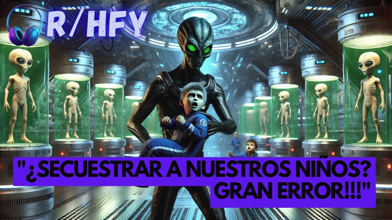 ¿Secuestraron niños humanos? Felicidades, acaban de firmar su sentencia de muerte | Sci-Fi | HFY