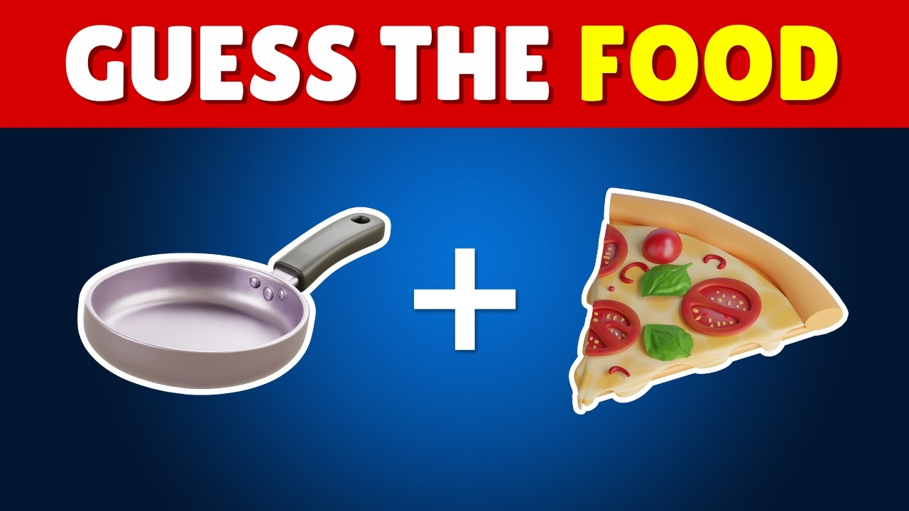 Can You Guess the Food and Drink by Emoji? 🍕🥤 99% Fail This Food Quiz 🤯 | Emoji, Odd One Out!