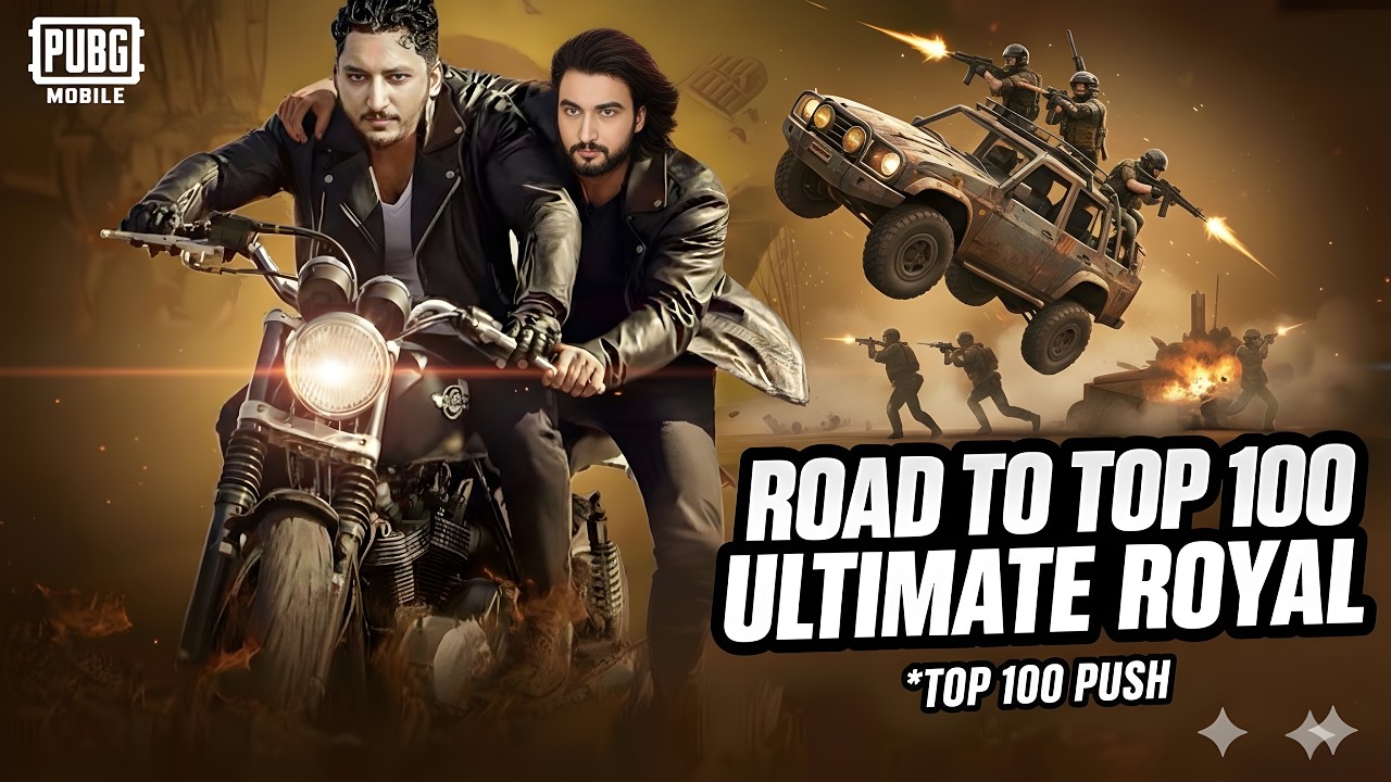 🔥 First Time Ultimate Royale & Rank 700?! 😱 Road To Top 500 Begins | PUBG Mobile