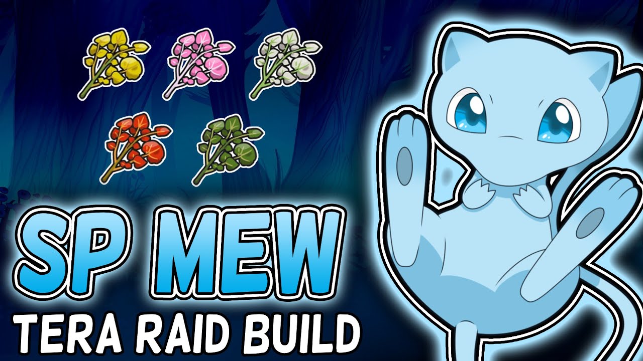 BEST Stored Power Mew Build For Raids In Pokemon Scarlet And Violet
