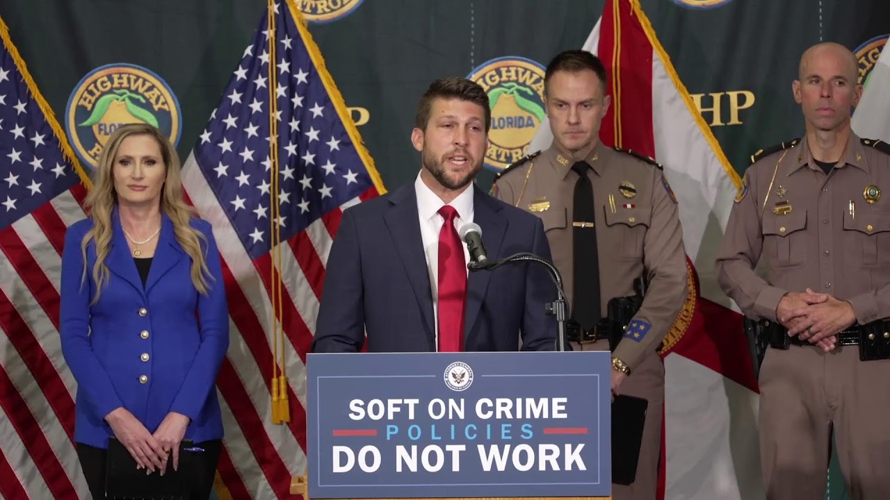 AG Uthmeier joins Congresswoman Lee in Orlando to discuss crime in the 9th Judicial Circuit.